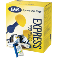 E-A-R Express Pod Plugs Earplugs, Uncorded, Bulk - Pillow Pack, 25 dB NRR, One-Size Toolneeds Inc.