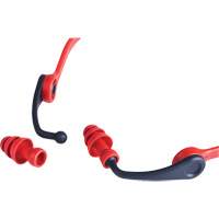 Replacement Banded Flanged Ear Plugs, 25 dB NRR, One-Size Toolneeds Inc.