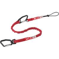 Quick-Connect Locking Tool Lanyard, Bungee, Carabiner/Loop Toolneeds Inc.