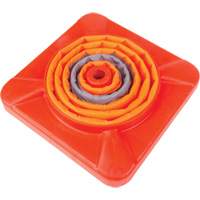 C&ocirc;ne de signalisation repliable, 18" h, Orange Toolneeds Inc.