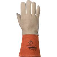 TIG Welding Gloves, Grain Deerskin, Size Medium Toolneeds Inc.