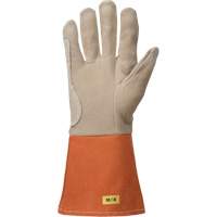 TIG Welding Gloves, Grain Deerskin, Size Medium Toolneeds Inc.