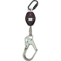 Dynamic Medium Snap Hook Self-Retracting Lifeline, 7', Polyester, Swivel Toolneeds Inc.