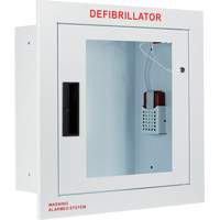 Fully Recessed Large Cabinet with Alarm, Zoll AED Plus&reg;/Zoll AED 3/Cardio-Science/Physio-Control For, Non-Medical Toolneeds Inc.