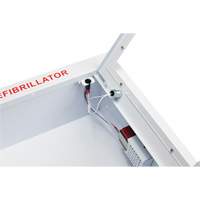 Semi-Recessed Large Cabinet with Alarm, Zoll AED Plus&reg;/Zoll AED 3/Cardio-Science/Physio-Control For, Non-Medical Toolneeds Inc.