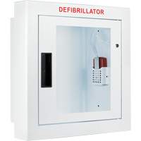 Semi-Recessed Large Cabinet with Alarm, Zoll AED Plus&reg;/Zoll AED 3/Cardio-Science/Physio-Control For, Non-Medical Toolneeds Inc.