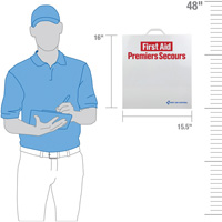 Armoire pour premiers soins SmartCompliance, R&eacute;pond &agrave; la norme CSA Z1220-17 type 3 environnements &agrave; haut risque, Petit (2-25 travailleurs) Toolneeds Inc.