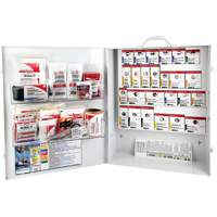 Armoire pour premiers soins SmartCompliance, R&eacute;pond &agrave; la norme CSA Z1220-17 type 3 environnements &agrave; haut risque, Moyen (26-50 travailleurs) Toolneeds Inc.