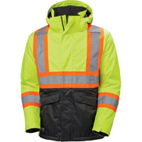Veste d'hiver Alta, Polyester, Noir/Jaune lime haute visibilit&eacute;, Petit Toolneeds Inc.