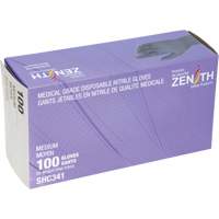 Medical Grade Disposable Gloves, Medium, Nitrile, 6-mil, Powder-Free, Black, Class 2 Toolneeds Inc.