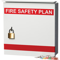 Boîte pour plan de s&eacute;curit&eacute; en cas d'incendie Toolneeds Inc.