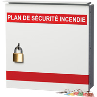 Boîte pour plan de s&eacute;curit&eacute; en cas d'incendie Toolneeds Inc.