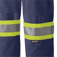 6003P Traffic Safety Pants, Polyester, X-Small, Navy Blue Toolneeds Inc.