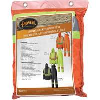 5598 Lightweight Waterproof Rain Suit, Polyester/PVC, Small, High Visibility Orange Toolneeds Inc.