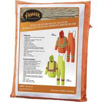 5608 210D Waterproof Rain Suit, Polyester/PVC, Small, High Visibility Orange Toolneeds Inc.