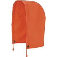 5400H 300D Trilobal Ripstop Waterproof Rain Jacket Hood, High Visibility Orange, Polyester Toolneeds Inc.