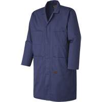 512 Shop Coat, Poly-Cotton, Small, Navy Blue Toolneeds Inc.