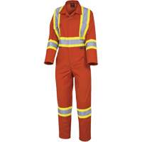 5514W Women's Safety Coveralls, X-Small, High Visibility Orange Toolneeds Inc.