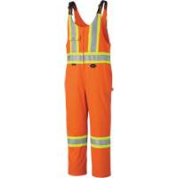 6617Z Safety Overalls with Leg Zippers, Poly-Cotton, 36, High Visibility Orange Toolneeds Inc.
