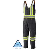 5536BK Quilted Duck Overalls, Cotton, X-Small, Black Toolneeds Inc.