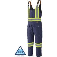 5536 Quilted Duck Overalls, Cotton, Small, Navy Blue Toolneeds Inc.