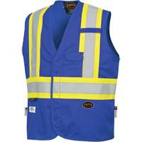7730 FR-Tech&reg; Flame-Resistant Arc Safety Vest, Small, Royal Blue, 10 cal/cm² Toolneeds Inc.