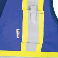 7730 FR-Tech&reg; Flame-Resistant Arc Safety Vest, Small, Royal Blue, 10 cal/cm² Toolneeds Inc.