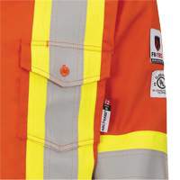 7743 Chemise de s&eacute;curit&eacute; ignifug&eacute;e FR-Tech, Petit, Orange haute visibilit&eacute; Toolneeds Inc.