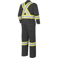 7702BKT FR-Tech&reg; Arc-Rated Coverall, Size 40 (Tall), Black, 10 cal/cm² Toolneeds Inc.