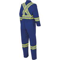 7706 FR-Tech&reg; Flame-Resistant Coverall with Leg Zippers, Size 36, Royal Blue, 9.7 cal/cm² Toolneeds Inc.