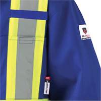 7706T FR-Tech&reg; Flame-Resistant Coverall with Leg Zippers, Size 40 (Tall), Royal Blue, 9.7 cal/cm² Toolneeds Inc.