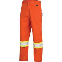 7763 FR-Tech&reg; 88/12 Arc Rated High-Visibility Safety Pants, 30, x 30, High Visibility Orange, 9.7 cal/cm² Toolneeds Inc.