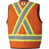 7732 FR-Tech&reg; Flame-Resistant Arc Surveyor's Vest, Small, High Visibility Orange, 9.7 cal/cm² Toolneeds Inc.
