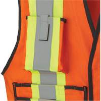 7732 FR-Tech&reg; Flame-Resistant Arc Surveyor's Vest, Small, High Visibility Orange, 9.7 cal/cm² Toolneeds Inc.