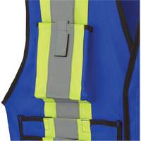 7733 FR-Tech&reg; Flame-Resistant Arc Surveyor's Vest, Small, Royal Blue, 9.7 cal/cm² Toolneeds Inc.