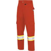 7765 FR-Tech&reg; 88/12 Arc Rated High-Visibility Safety Cargo Pants, 30, x 32, High Visibility Orange, 10 cal/cm² Toolneeds Inc.