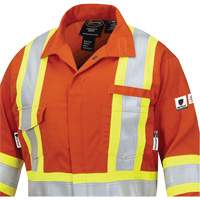 7702W FR-Tech&reg; Women's FR/Arc-Rated Coveralls, Size X-Small, High Visibility Orange, 10 cal/cm² Toolneeds Inc.