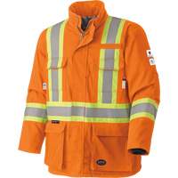 5533 Manteau de s&eacute;curit&eacute; ignifuge, Petit, Orange haute visibilit&eacute;, 58 cal/cm² Toolneeds Inc.