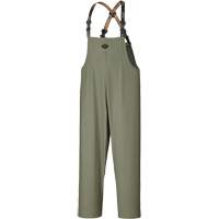 D7020 Dry King&reg; Stretch Bib Pants, X-Small, Polyurethane, Green Toolneeds Inc.