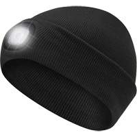 5678 Knit Toque with LED Headlight, Fleece Lining, One Size, Black Toolneeds Inc.