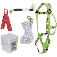 RK4-50 Ensemble de protection contre les chutes, Trousses pour couvreur de toit Toolneeds Inc.