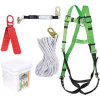 RK8-50 Ensemble de protection contre les chutes &agrave; illets, Trousses pour couvreur de toit Toolneeds Inc.