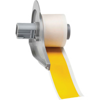 All-Weather Permanent Adhesive Label Tape, Vinyl, Yellow, 1" Width Toolneeds Inc.