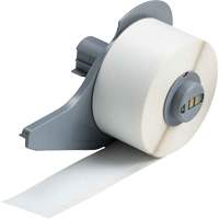 All-Weather Permanent Adhesive Label Tape, Vinyl, White, 1" Width Toolneeds Inc.