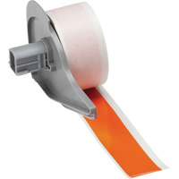 All-Weather Permanent Adhesive Label Tape, Vinyl, Orange, 1" Width Toolneeds Inc.