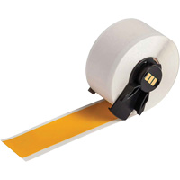 Multi-Purpose Label Tape, Vinyl, Yellow, 1" Width Toolneeds Inc.