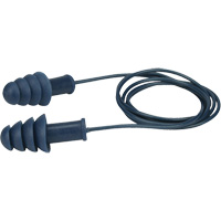 Metal-Detectable Reusable TPR Earplugs, Corded, Bulk - Box, 27 dB NRR, One-Size Toolneeds Inc.