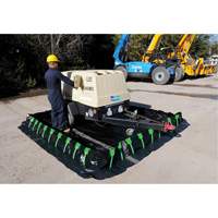 Berme Ultra-Containment Berm, Capacit&eacute; 179 gal. US, 4' la x 6' lo x 12" h, Paroi &agrave; piquets Toolneeds Inc.