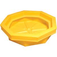 Ultra-Drum Tray&reg; without Grating, 32" L x 32" W x 8.1" H, 22.8 US gal. Spill Capacity Toolneeds Inc.