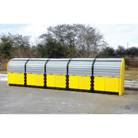 P20 Plus Ultra-Hard Top Spill Pallets sans drain, 312" lo x 79" la x 62" h, Capacit&eacute; de charge 9000 lb Toolneeds Inc.